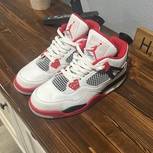 Fire Red Jordan 4’s
